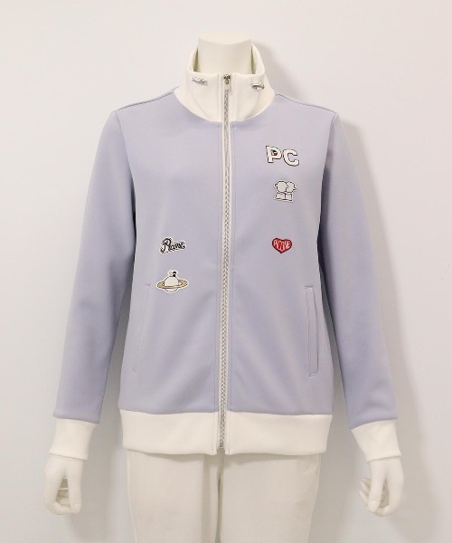 Picone CLUB（ピッコーネクラブ） ブルゾン アウター ワッペン付ジップ