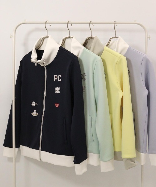 Picone CLUB（ピッコーネクラブ） ブルゾン アウター ワッペン付ジップ