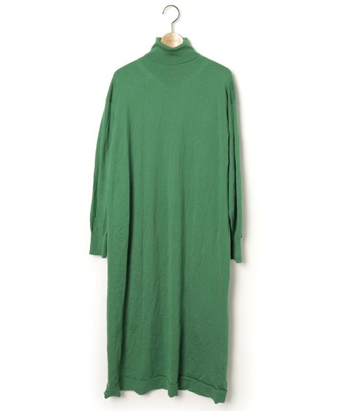 H BEAUTY&YOUTH UNITED ARROWS ニットワンピース FREE グリーン