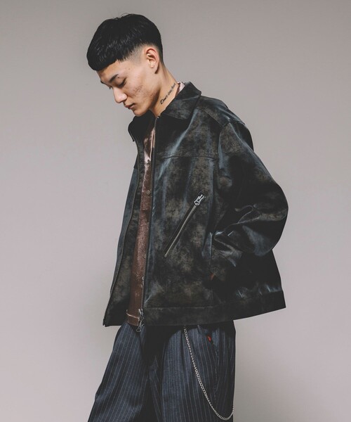 FREAK'S STORE（フリークスストア） ジップアップブルゾン LARGE