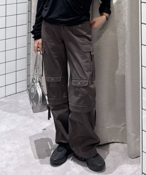 LAGUA GEM（ラグアジェム） カーゴパンツ 2WAY POCKET MILITARY パンツ