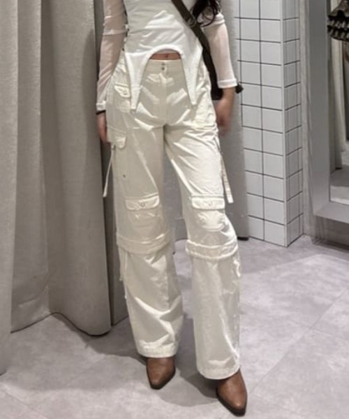 LAGUA GEM（ラグアジェム） カーゴパンツ 2WAY POCKET MILITARY パンツ