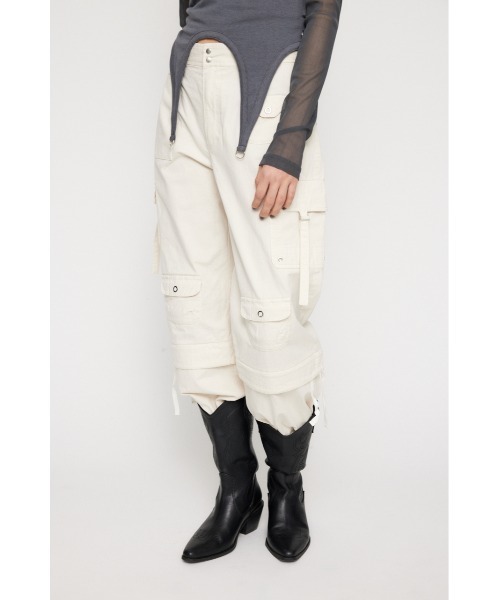 LAGUA GEM（ラグアジェム） カーゴパンツ 2WAY POCKET MILITARY パンツ