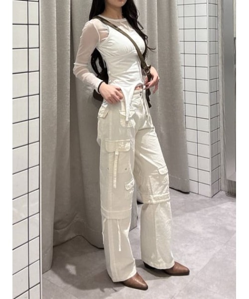LAGUA GEM（ラグアジェム） カーゴパンツ 2WAY POCKET MILITARY パンツ