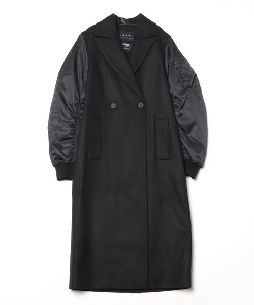 ALLSAINTS（オールセインツ） チェスターコート 8 ブラック レディース