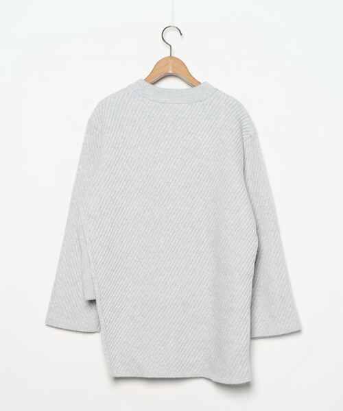 「RITO」 長袖ニット 38 グレー レディース_画像2