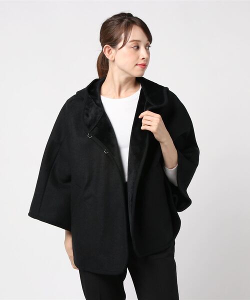 「ketty cherie」 ポンチョ S チャコールグレー レディース_画像2