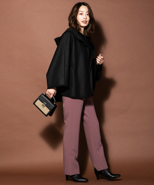 「ketty cherie」 ポンチョ S チャコールグレー レディース_画像5