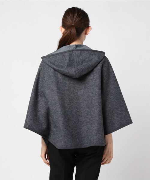 「ketty cherie」 ポンチョ S チャコールグレー レディース_画像7