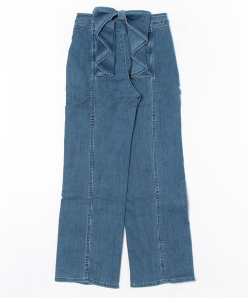 VIBGYOR ジーンズ デニム デニムパンツ 「LAMPOON」バックリボン