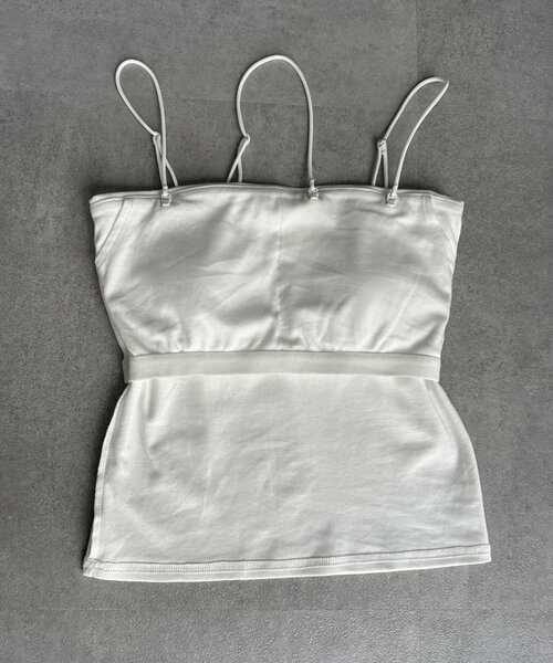 Thevon（ゼヴォン） キャミソール 「新サイズ登場！」アシメストラップ