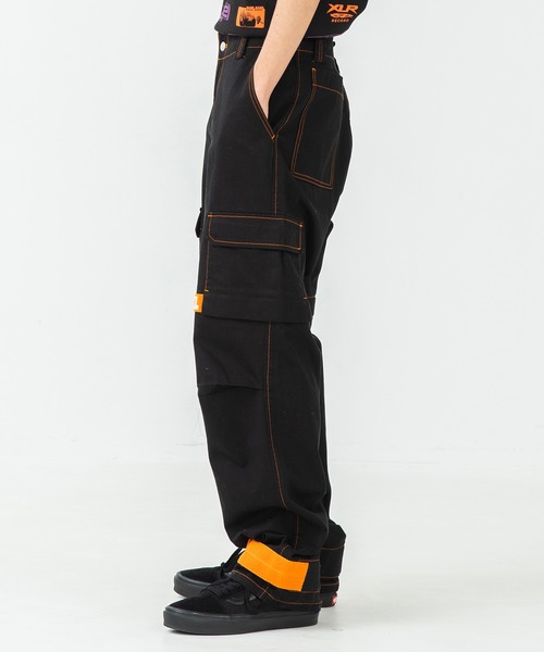 XLARGE カーゴパンツ XLARGE カーゴパンツ WIDE LEG CARGO PANTS メンズ レディース