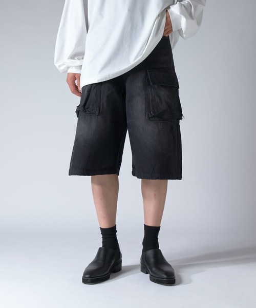 Z120【XL】極太 アーカイブ LUIS カーゴデニムパンツ 9ポケット Z120【XL】極太 アーカイブ LUIS カーゴデニムパンツ 9ポケット