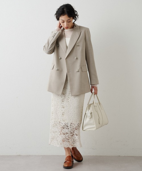 Whim Gazette（ウィム ガゼット） テーラードジャケット FREE ネイビー