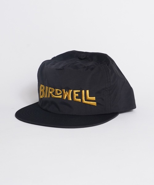 BIRDWELL バードウェル ナイロンキャップ ブラック 新品 バードウェル ナイロン キャップ 帽子 日本限定モデル スナップ