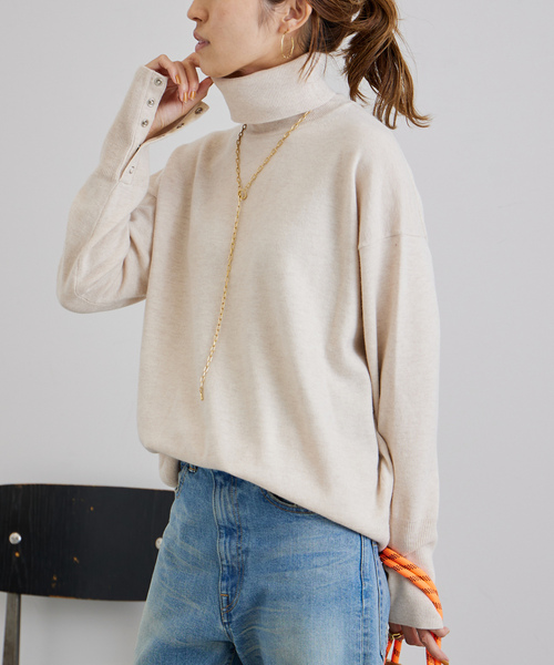 FRAMeWORK（フレームワーク） タートルネックニット FREE ブラウン