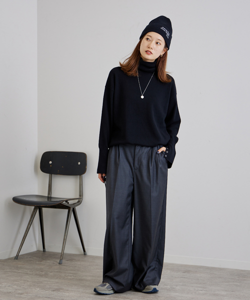 FRAMeWORK（フレームワーク） タートルネックニット FREE ブラウン