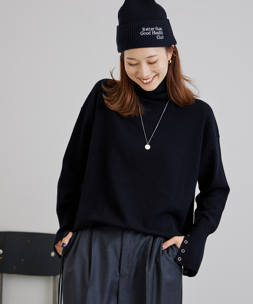 FRAMeWORK（フレームワーク） タートルネックニット FREE ブラウン