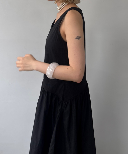 ワンピース Uネック ノースリーブワンピース FX25L117「Fano