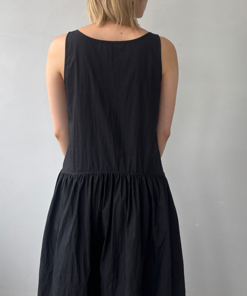 ワンピース Uネック ノースリーブワンピース FX25L117「Fano Studios