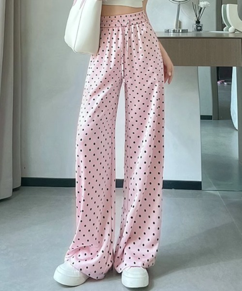 Aelina パンツ ドット柄パンツ レディース : ZOZOTOWN Yahoo!店 - 通販