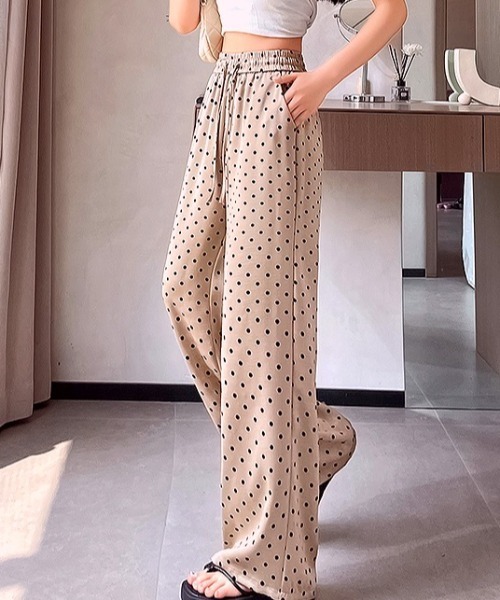 Aelina パンツ ドット柄パンツ レディース : ZOZOTOWN Yahoo!店 - 通販