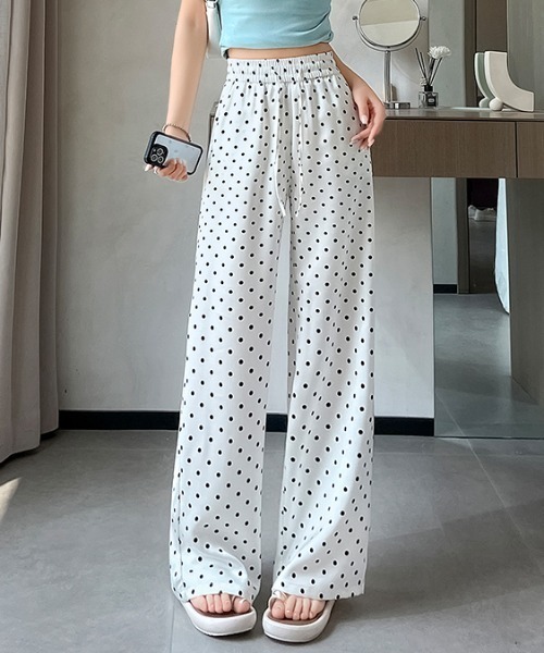 Aelina パンツ ドット柄パンツ レディース : ZOZOTOWN Yahoo!店 - 通販