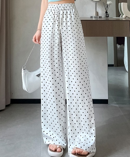 Aelina パンツ ドット柄パンツ レディース : ZOZOTOWN Yahoo!店 - 通販