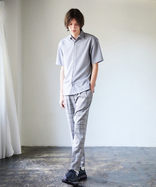 UNITED TOKYO 半袖シャツ UNITED TOKYO 「UNITED TOKYO」 半袖シャツ 1 グレー メンズ