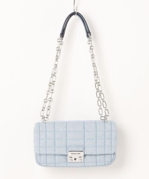 値下げ不可 新品未使用 MICHAEL KORS デニム ショルダーバッグ MICHAEL KORS ショルダーバッグ デニム バッグ - メルカリ