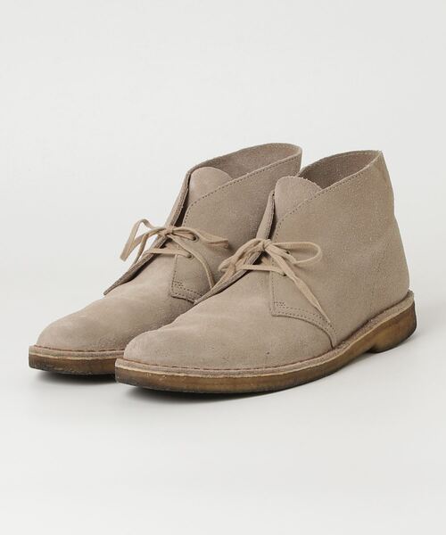 Clarksチャッカブーツ　ベージュ22.5㎝ Clarks 「Clarks」 チャッカブーツ - ベージュ メンズ