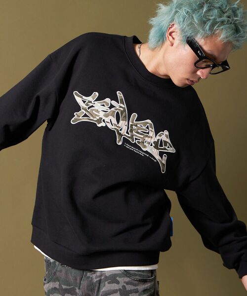 SEQUENZE トレーナー スウェット 「SEQUENZ（シークエンズ）」CAMO