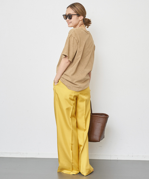 tokuachandeuxieme classe Tシャツ ベージュ Deuxieme Classe 「Deuxieme Classe」 半袖Tシャツ - ベージュ