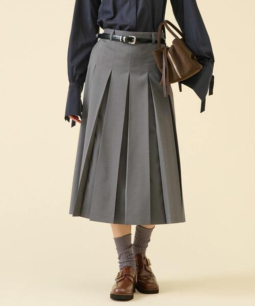 martinique（マルティニーク） スカート ボックスプリーツスカート