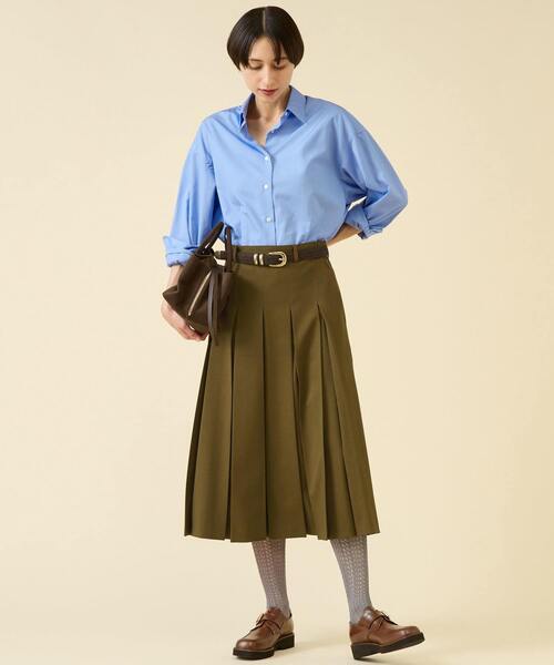 martinique（マルティニーク） スカート ボックスプリーツスカート