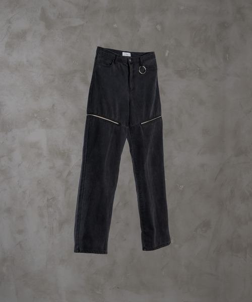 新品❗️ADRER black gradation ADRER 「ADRER」 デニムパンツ LARGE ブラック メンズ