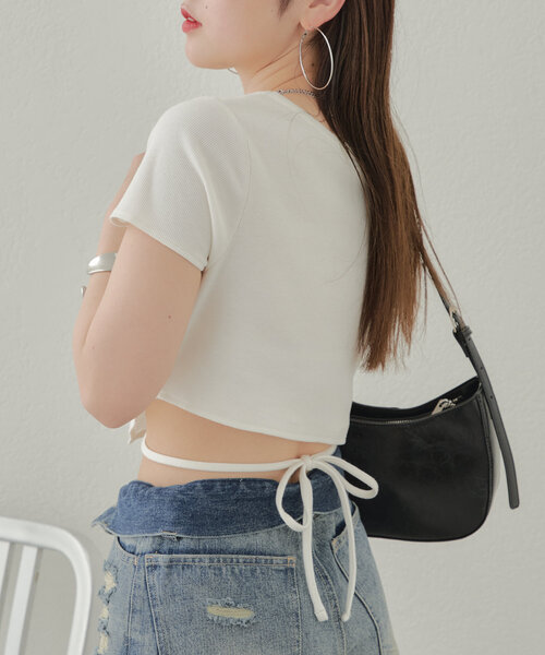 「Chico」 半袖Tシャツ 1 ホワイト レディース