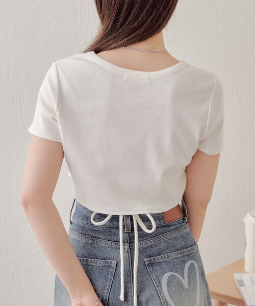 「Chico」 半袖Tシャツ 1 ホワイト レディース