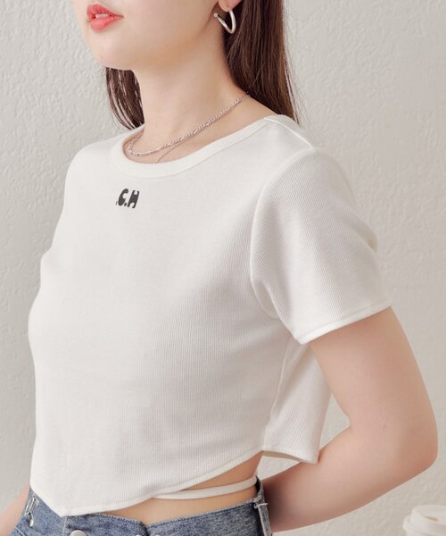 「Chico」 半袖Tシャツ 1 ホワイト レディース