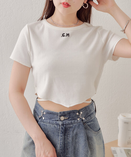 「Chico」 半袖Tシャツ 1 ホワイト レディース