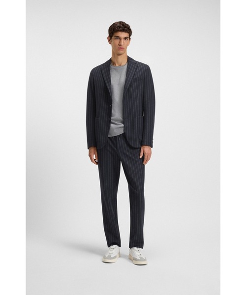 美品 XLサイズ HUGO BOSS テーラードジャケット ストレッチ スーツ HUGO BOSS（ヒューゴ・ボス） スーツ メンズ ビジネススーツ