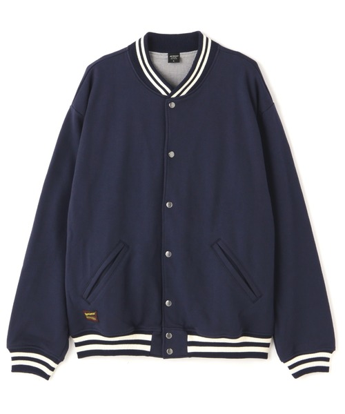 AVIREX 「AVIREX」 スタジャン M ネイビー メンズ : ZOZOTOWN Yahoo!店