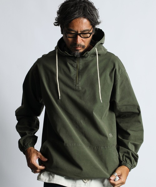 The DUFFER of ST.GEORGE パーカー SULFUR DYE OXFORD PULLOVER