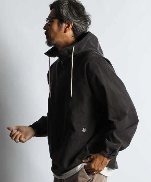 The DUFFER of ST.GEORGE パーカー SULFUR DYE OXFORD PULLOVER