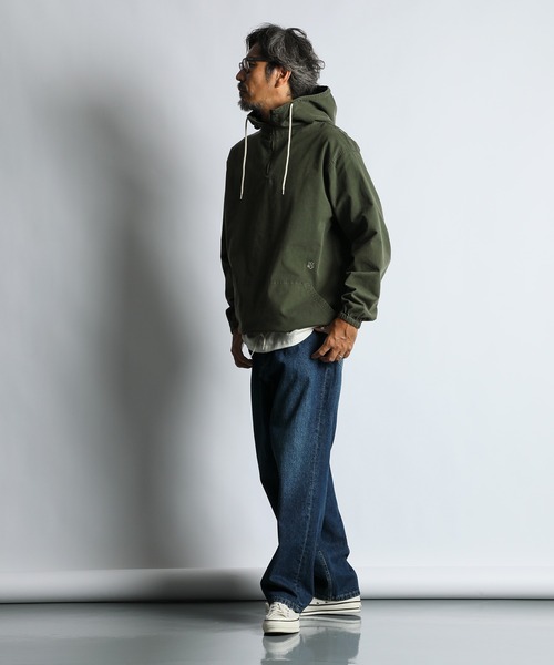 【美品】soe shirts  ソーイ フランネルシャツ パーカー soe(ソーイ)の
