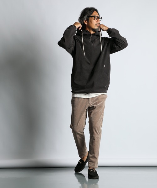 The DUFFER of ST.GEORGE パーカー SULFUR DYE OXFORD PULLOVER