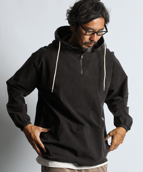 The DUFFER of ST.GEORGE パーカー SULFUR DYE OXFORD PULLOVER