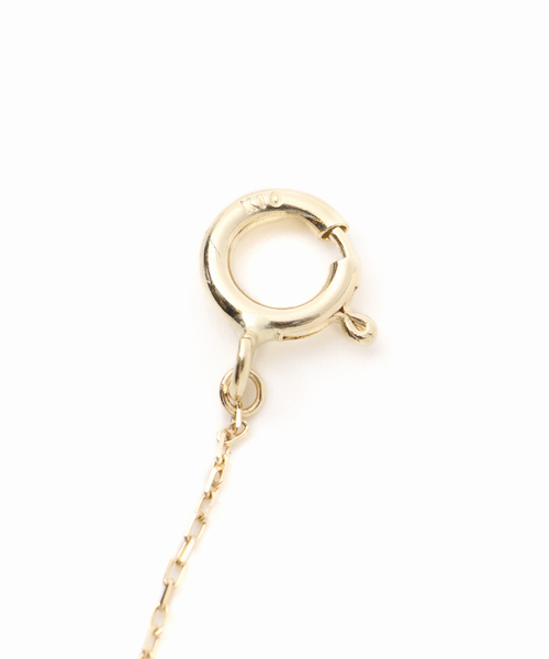 lilasサークルダイヤネックレス Lilas ネックレス サークルダイヤネックレス K10 レディース