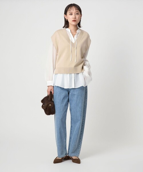 green label relaxing（グリーンレーベルリラクシング） ベスト ジレ V