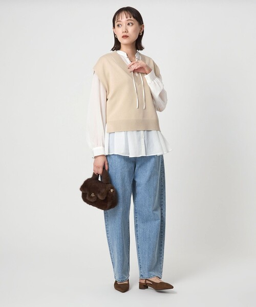 green label relaxing（グリーンレーベルリラクシング） ベスト ジレ V